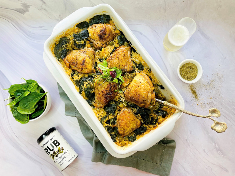 ONE - POT CHICKEN AND RICE